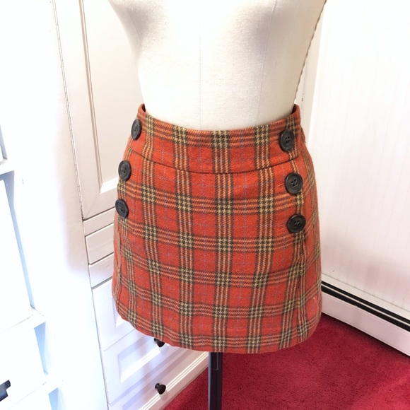 Plaid Mini Skirt - Picture 2 of 3